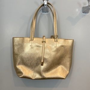 Vince Camuto Gold Tote Bag